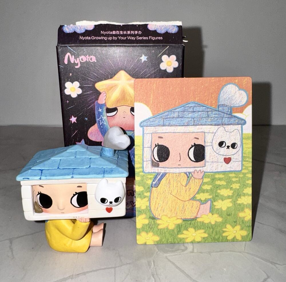 Popmart x Nyota Growing Up By Your Way Series Figure - Into My Heart